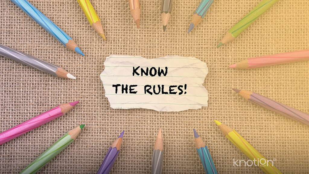 Knotion Explica a los pequeños por qué las reglas son